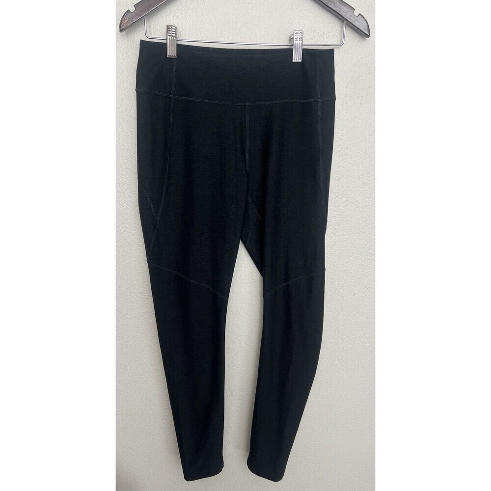 Outdoor Voices Medium Heathered Charcoal Black FreeForm Leggings Lounge Yoga